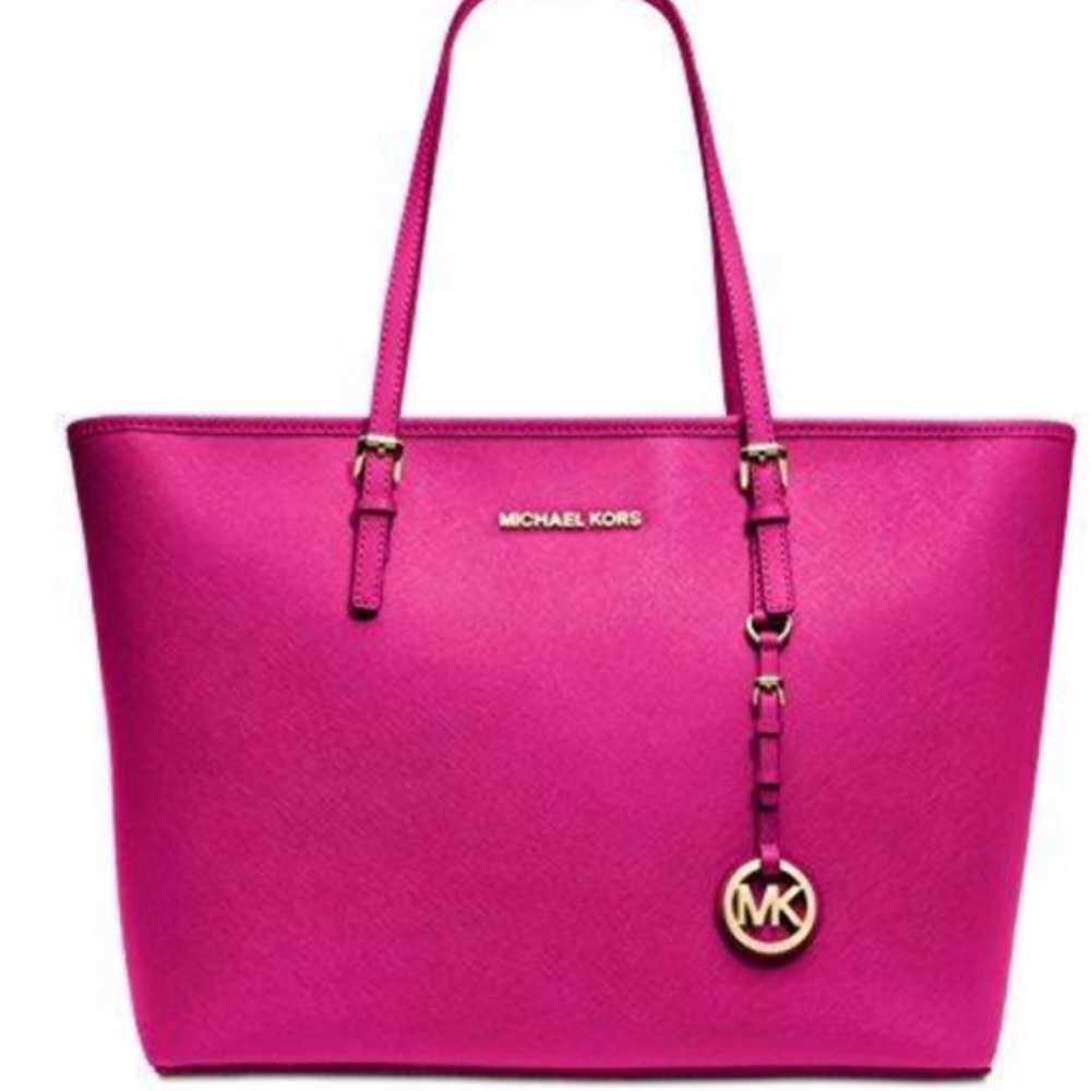 Michael Kors large jet set tote